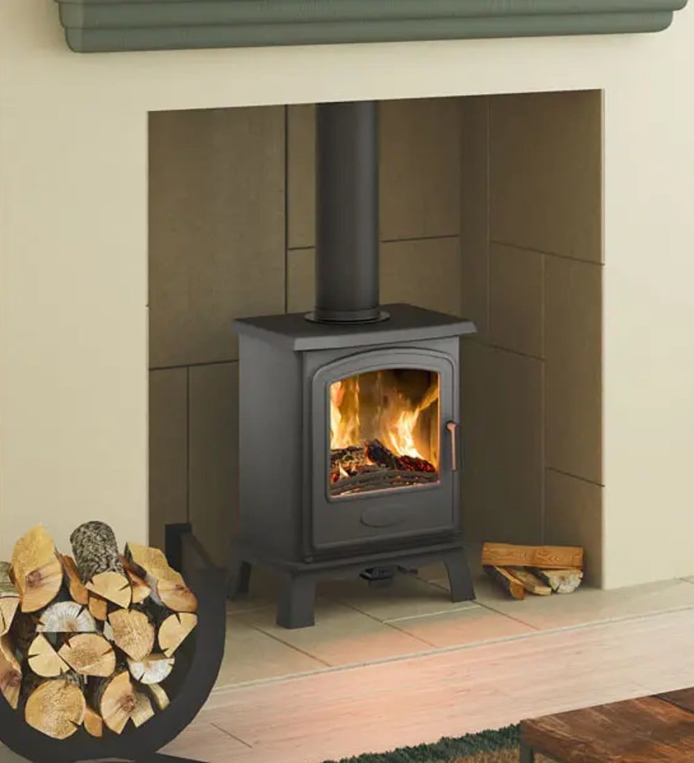 Broseley Hereford 5 Widescreen DEFRA Approved Wood Burning / Multifuel Ecodesign Stove stove by Broseley Broseley Hereford 5 Widescreen DEFRA Approved Wood Burning / Multifuel Ecodesign Stove stove by Broseley