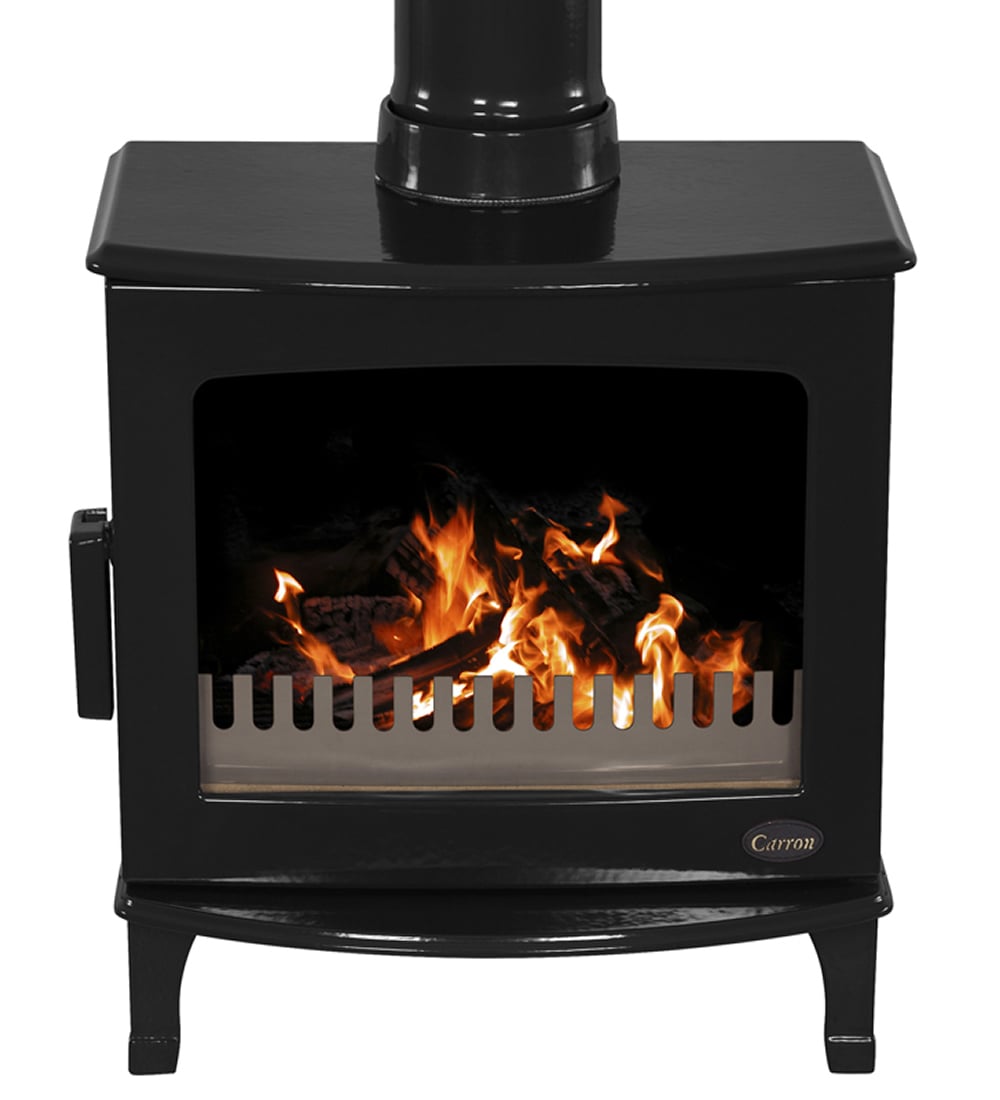 Carron 5Kw Black Enamel Wood Burning Ecodesign Stove stove by Carron Carron 5Kw Black Enamel Wood Burning Ecodesign Stove stove by Carron