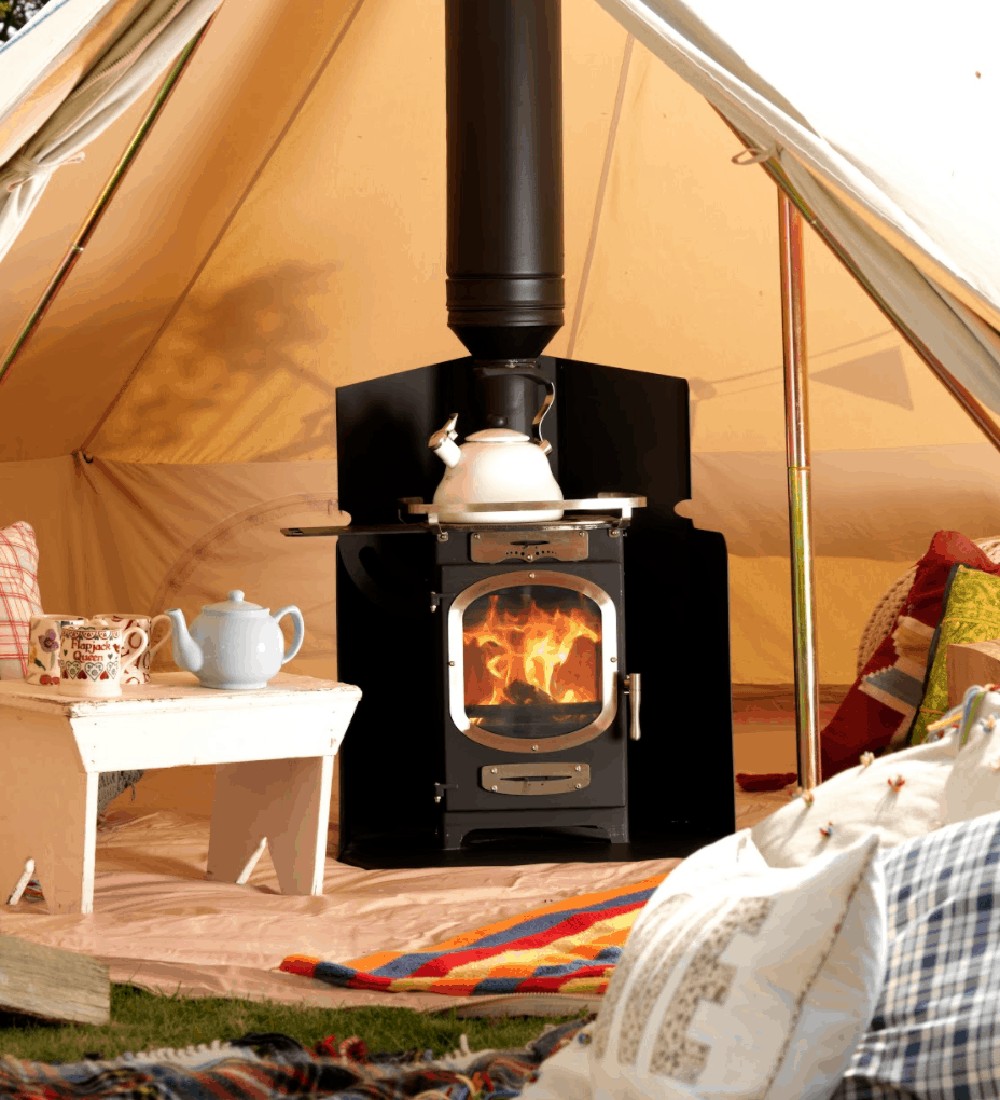 Go Eco Adventurer 5 Wood Burning Ecodesign Glamping Stove stove by Charlton & Jenrick Go Eco Adventurer 5 Wood Burning Ecodesign Glamping Stove stove by Charlton & Jenrick