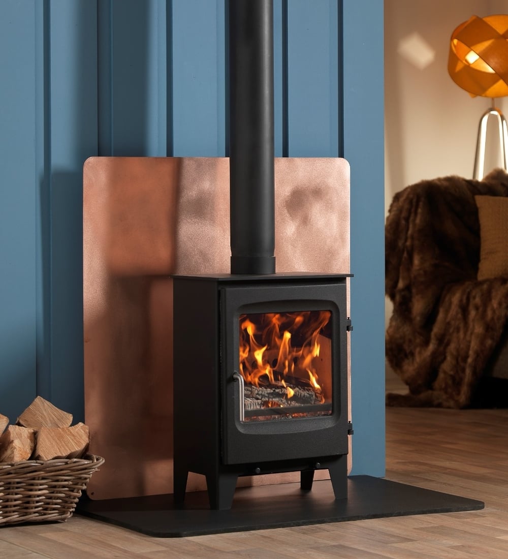 Go Eco Excel 5KW Wide Contemporary Door Wood Burning / Multifuel Ecodesign Stove stove by Charlton & Jenrick Go Eco Excel 5KW Wide Contemporary Door Wood Burning / Multifuel Ecodesign Stove stove by Charlton & Jenrick