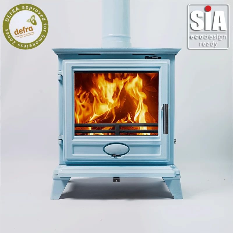 Blue Enamel Rock Landscape stove by Ecosy+ Blue Enamel Rock Landscape stove by Ecosy+