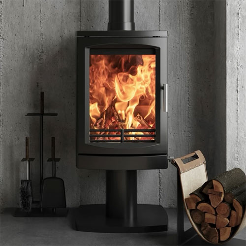 Hampton Vista 500 Pedestal stove by Ecosy+