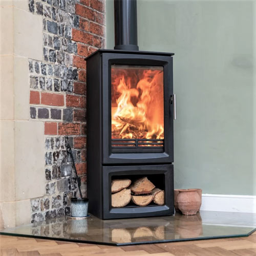 Hampton Vista 500 stove by Ecosy+