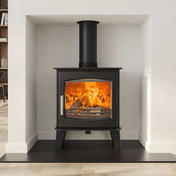 Ottawa Deluxe Wide Tall stove by Ecosy+