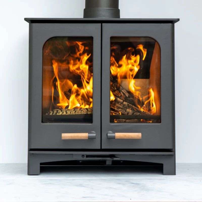Twin Door Panoramic stove by Ecosy+ Twin Door Panoramic stove by Ecosy+
