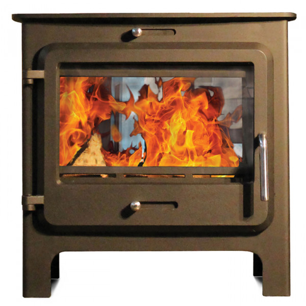 Clarity Double Sided Multifuel/Woodburning stove by Ekol Clarity Double Sided Multifuel/Woodburning stove by Ekol