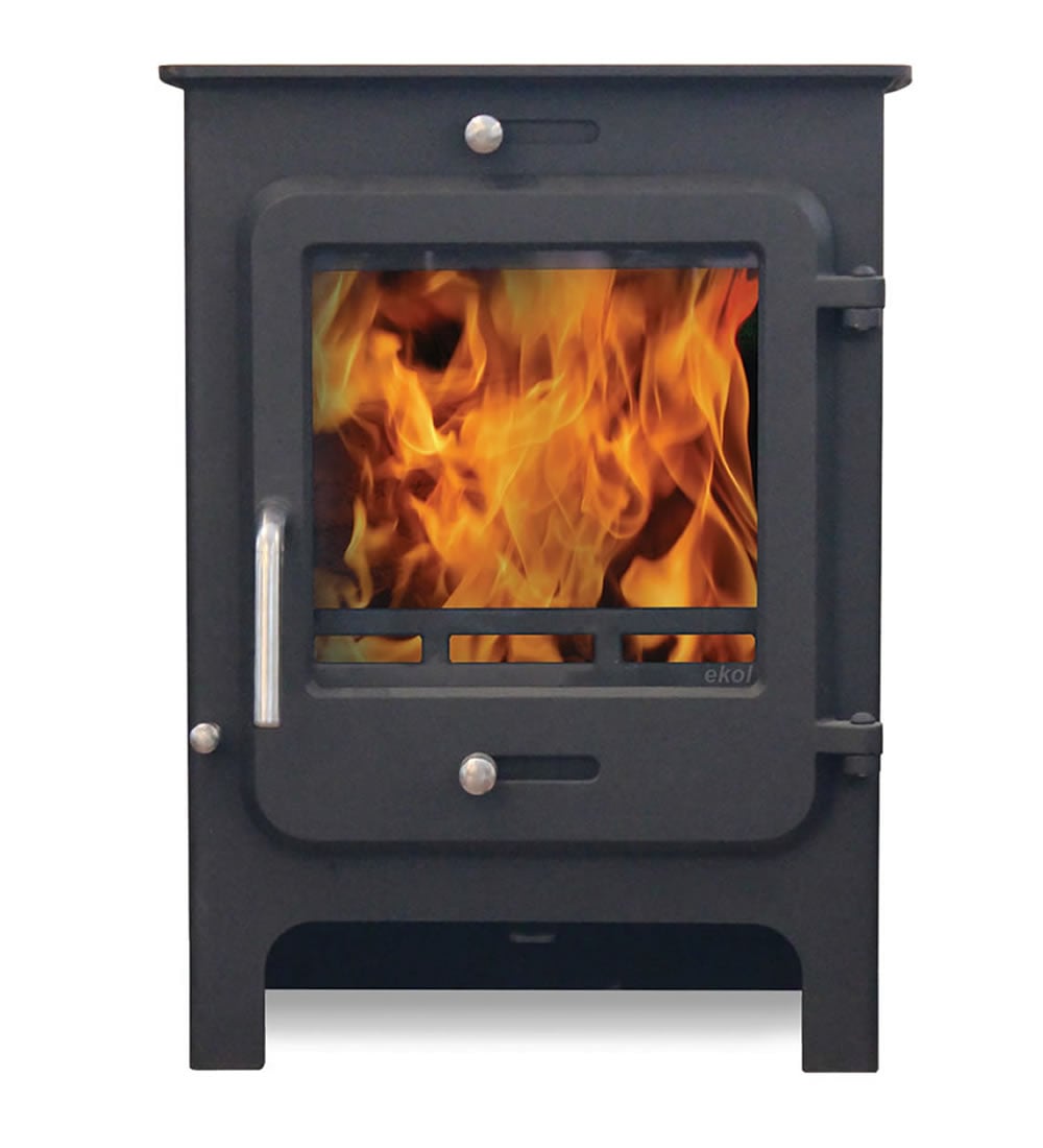 Ekol Clarity 8kW Wood Burning / Multifuel Ecodesign Stove stove by Ekol Ekol Clarity 8kW Wood Burning / Multifuel Ecodesign Stove stove by Ekol
