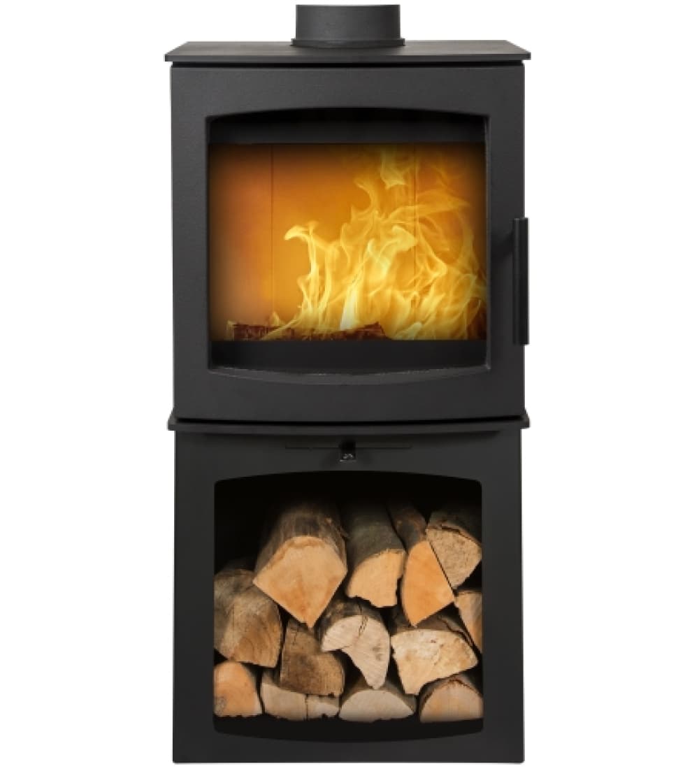 MI Fires Tinderbox Large Wood Burning Ecodesign Log Store Stove stove by M I Fires MI Fires Tinderbox Large Wood Burning Ecodesign Log Store Stove stove by M I Fires