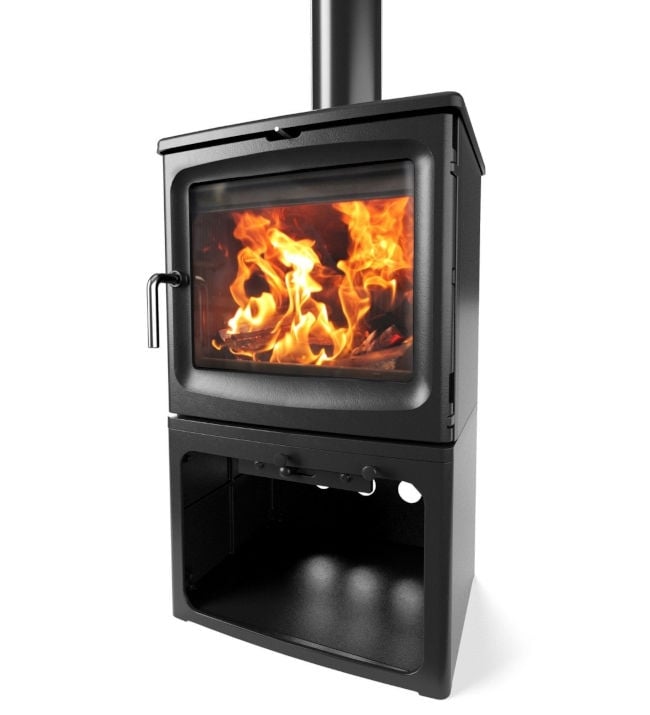 Saltfire Bignut 5 Tall Wood Burning Ecodesign Stove stove by Peanut Stoves Saltfire Bignut 5 Tall Wood Burning Ecodesign Stove stove by Peanut Stoves
