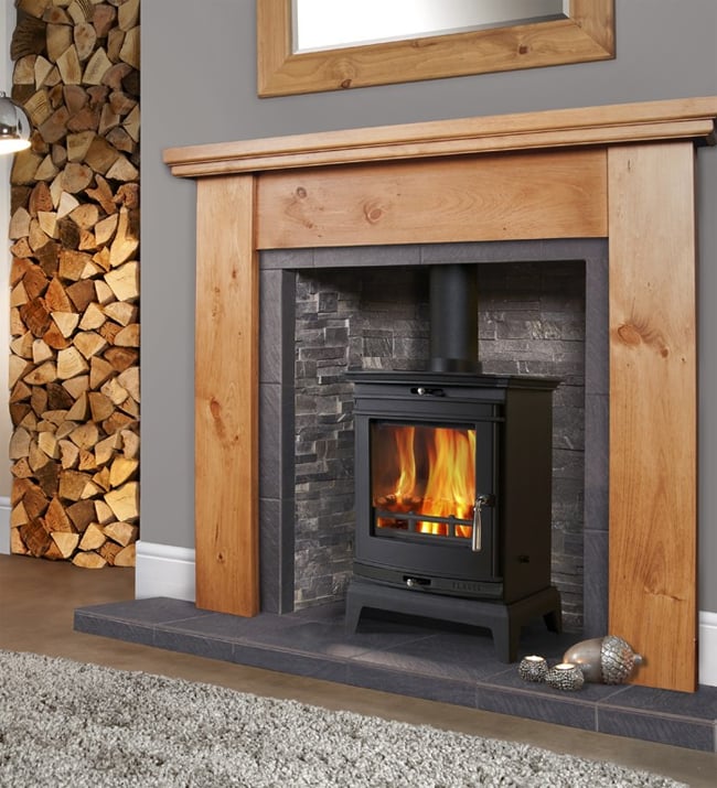 Portway Rochester 5 DEFRA Approved Wood Burning / Multifuel Ecodesign Stove stove by Portway Portway Rochester 5 DEFRA Approved Wood Burning / Multifuel Ecodesign Stove stove by Portway