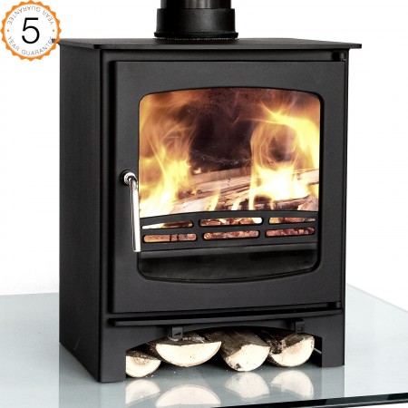 Ecosy+ 7-8kw - Curve stove by Purefire
