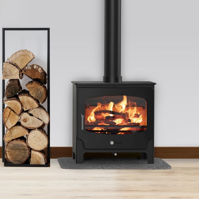 Saltfire ST-X Wide 5kW Wood Burning Ecodesign Stove stove by Saltfire Stoves Saltfire ST-X Wide 5kW Wood Burning Ecodesign Stove stove by Saltfire Stoves