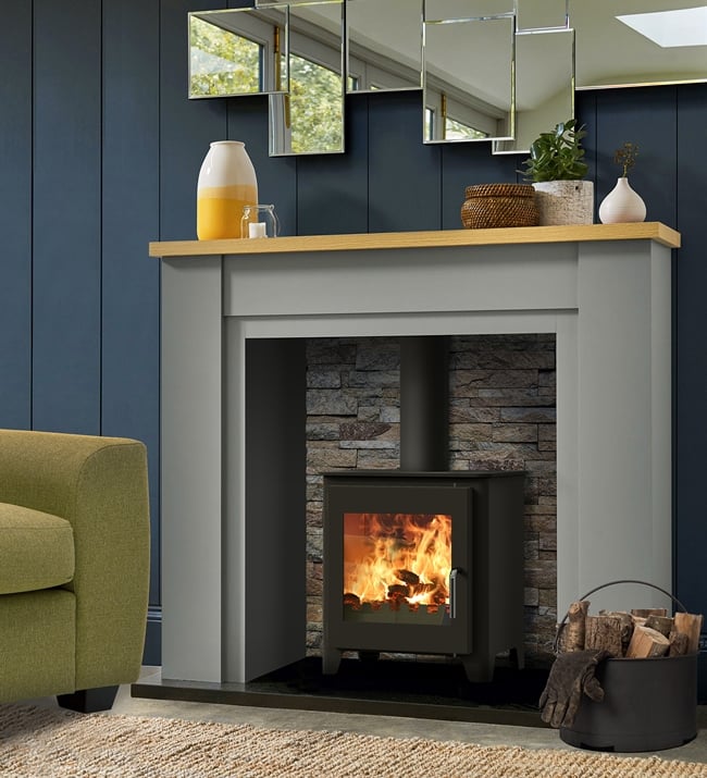 Saltfire ST1 Vision DEFRA Approved Wood Burning Ecodesign Stove stove by Saltfire Stoves Saltfire ST1 Vision DEFRA Approved Wood Burning Ecodesign Stove stove by Saltfire Stoves