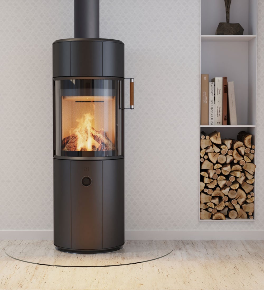 SCAN 67-1300 Wood Burning Ecodesign Cylinder Stove stove by Scan Stoves SCAN 67-1300 Wood Burning Ecodesign Cylinder Stove stove by Scan Stoves