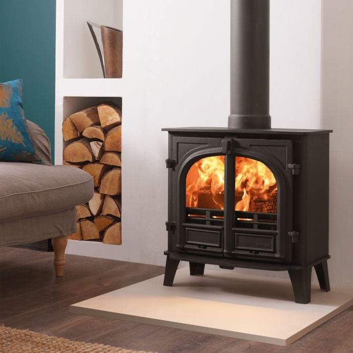 Stockton 5 Wide Double Door stove by Stovax Stockton 5 Wide Double Door stove by Stovax