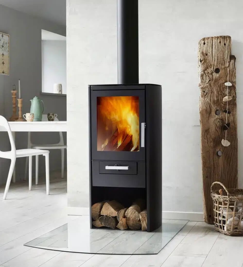 Varde Samso Wood Burning Ecodesign Stove stove by Varde Stoves Varde Samso Wood Burning Ecodesign Stove stove by Varde Stoves