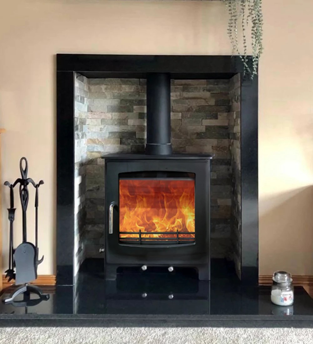 Woodford Turing 5X Wood Burning / Multifuel Ecodesign Stove stove by Woodford Stoves Woodford Turing 5X Wood Burning / Multifuel Ecodesign Stove stove by Woodford Stoves